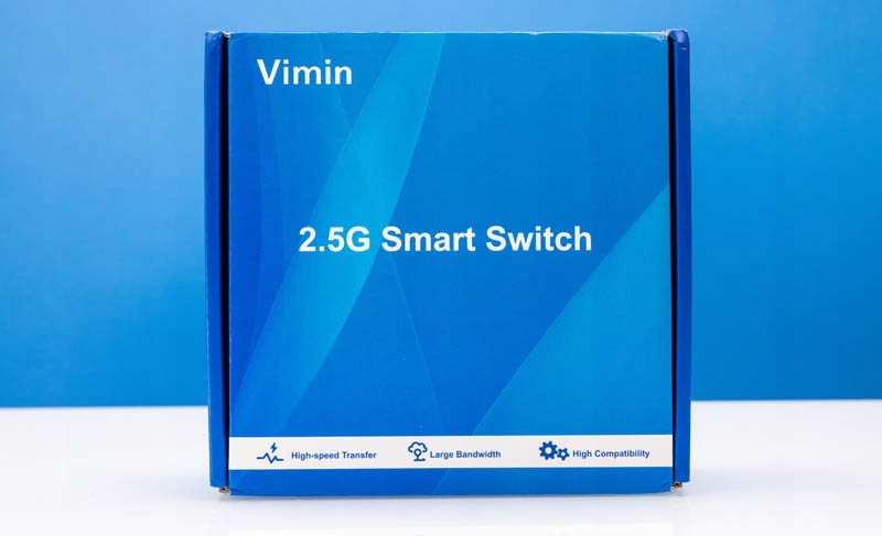 Switch Vimin 6-Port 2.5G Ethernet + 2x SFP 10G VLAN - obrazek 3