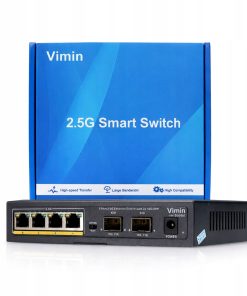 Switch Vimin 6-Port 2.5G Ethernet + 2x SFP 10G VLAN