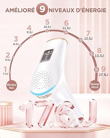 Depilator IPL laserowy do usuwania włosów 3w1 - obrazek 7