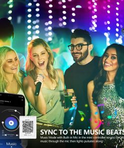 Alternative view of Taśma LED Mexllex 10m RGB APP Pilot Bluetooth Music