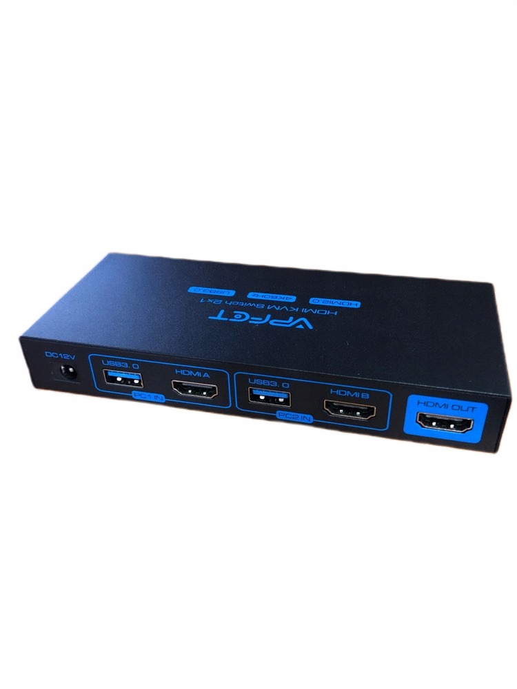 Przełącznik KVM VPFET HDMI/DP USB 3.0 do 2 komputerów - obrazek 7