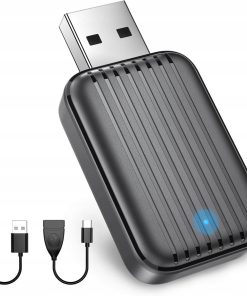 Adapter Wireless CarPlay Mini Dongle USB do iPhone iOS 10+ 2025