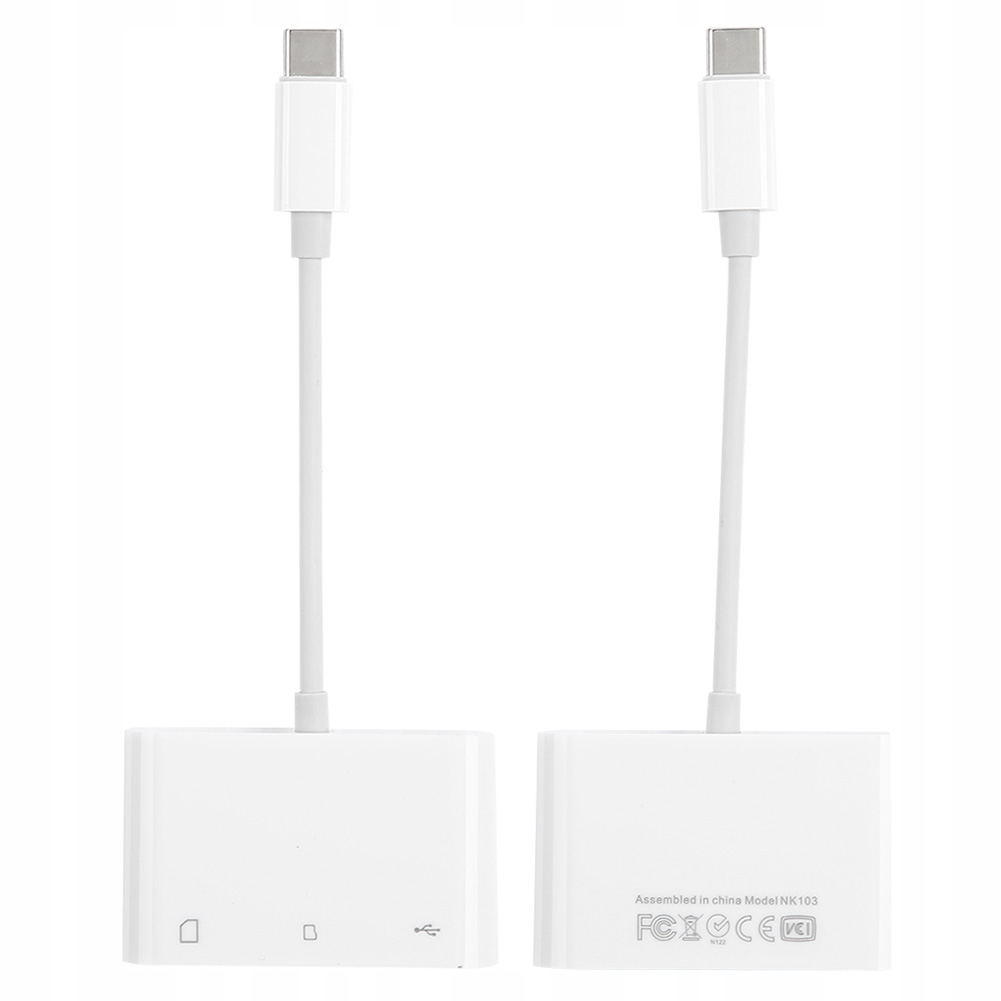 USB C Czytnik Kart SD BnmxTek Adapter USB 3.0 na iPhone i iPad - obrazek 16