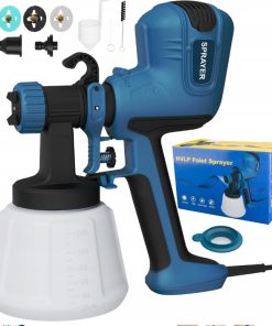 Agregat Malarski Pistolet Natryskowy HVLP 700W 1200ml 4 Dysze