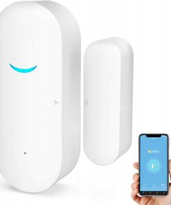 Czujnik otwarcia drzwi/okien WiFi Tuya SmartLife, bez bramki, 1 szt.