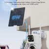 Kamera CZEview 4MP Solarna PTZ 360° Dual Lens WLAN PIR Zewnętrzna