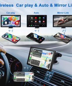 Alternative view of Ekran Samochodowy 9'' CarPlay Android Auto BT Dotykowy AUX