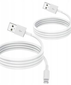 Kabel Apple MFi 2m Lightning do USB 2 sztuki szybkie ładowanie
