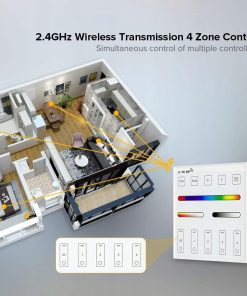Alternative view of Inteligentny Panel BTF-LIGHTING WR01RF Zdalne Sterowanie RGB