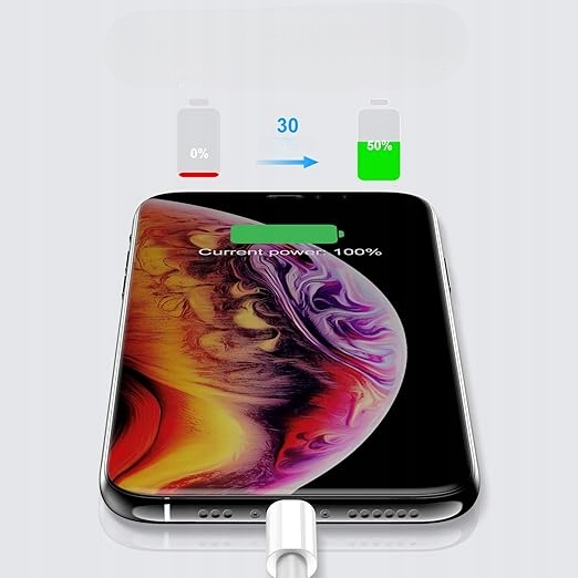 Kabel Apple MFi 2m Lightning do USB 2 sztuki szybkie ładowanie - obrazek 9