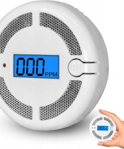 Wykrywacz tlenku węgla Czadu z wyświetlaczem LCD i alarmem