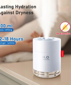 Alternative view of Nawilżacz Powietrza 500 ml Mini Ultradźwiękowy USB
