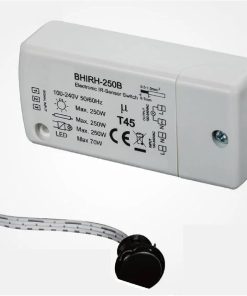 Alternative view of Czujnik Ruchu IR 250W Max, 100-240V AC, Oświetlenie LED BHIRH-250A