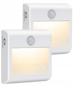 Lampki z Czujnikiem Ruchu 2 szt. LED 4000K Na Baterie Szafki