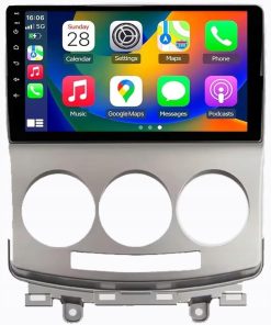 Android CarPlay Mazda 5 2007-2010 9 Cali Ekran Dotykowy 2/64GB