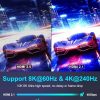 Kabel HDMI 2.1 Sniokco 4 m 48Gbps 8K 60Hz 4K 240Hz eARC
