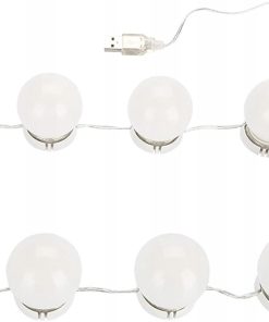 Alternative view of Lampa LED do Makijażu z 10 Żarówkami do Lustra i Toaletki