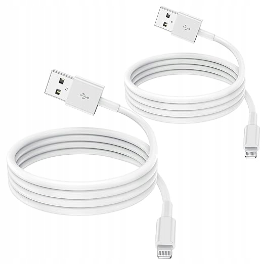 Kabel Apple MFi 2m Lightning do USB 2 sztuki szybkie ładowanie - obrazek 7