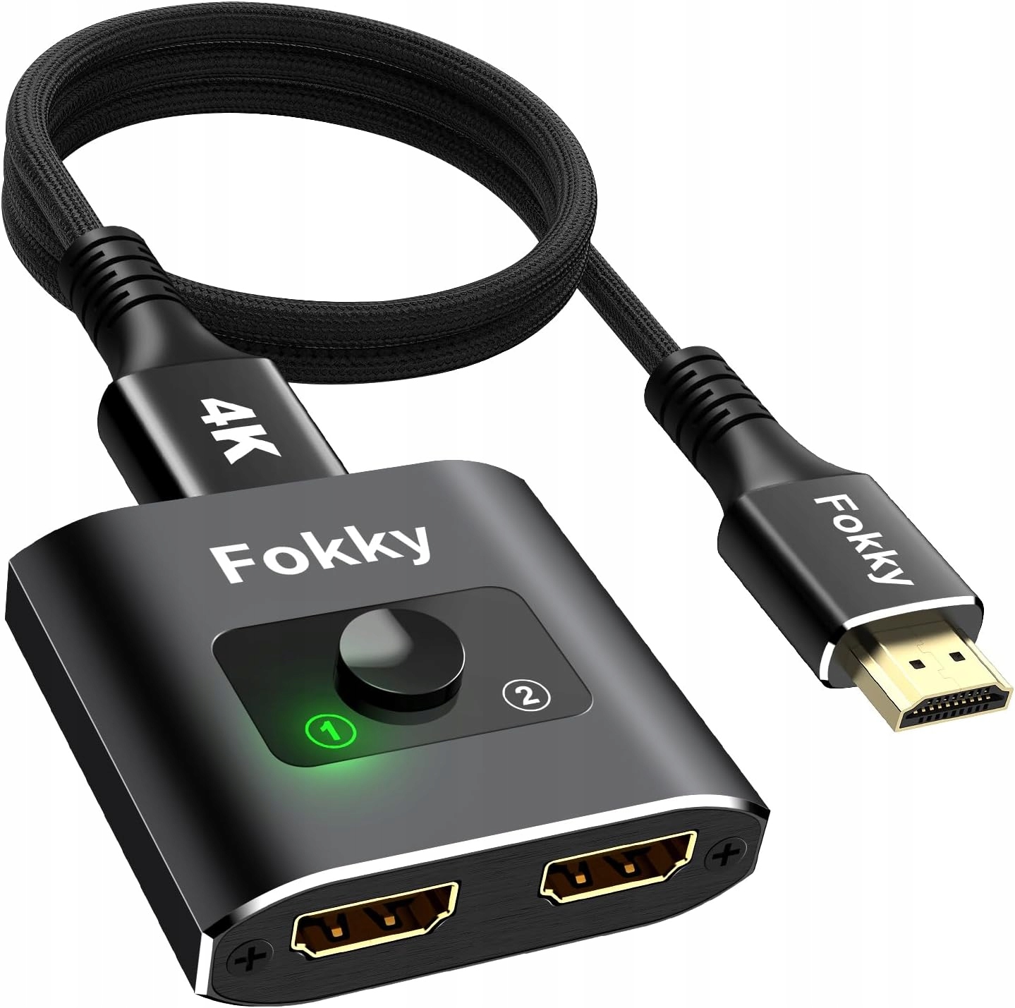 Przełącznik HDMI 4K 60Hz Dwukierunkowy Splitter USB - obrazek 7