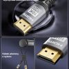 Kabel HDMI 2.1 Sniokco 4 m 48Gbps 8K 60Hz 4K 240Hz eARC