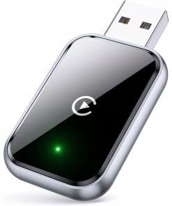 Adapter AIZEO Wireless CarPlay Mini do iPhone iOS 10+ Plug & Play