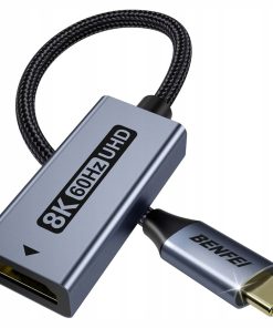 Adapter BENFEI USB-C na HDMI 2.1 8K60 4K240 aluminiowy, nylon