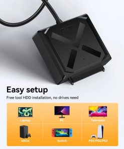 Alternative view of Adapter iDsonix USB-C SATA 3.0 do dysków 2,5"