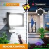 Reflektory LED 150 W z Czujnikiem Ruchu i Pilotem 2 szt. IP66 6500K
