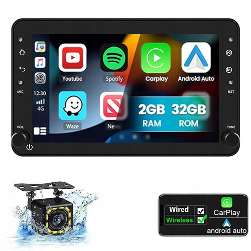 Radio 2 DIN Alfa Romeo 159 Brera Spider CarPlay Android 15 2+64GB - obrazek 9