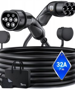 Kabel do Ładowania Auta Elektrycznego Tera Typ 2 22kW 32A 7 m