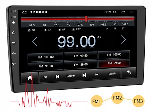 Radio 2 DIN Alfa Romeo 159 Brera Spider CarPlay Android 15 2+64GB - obrazek 15