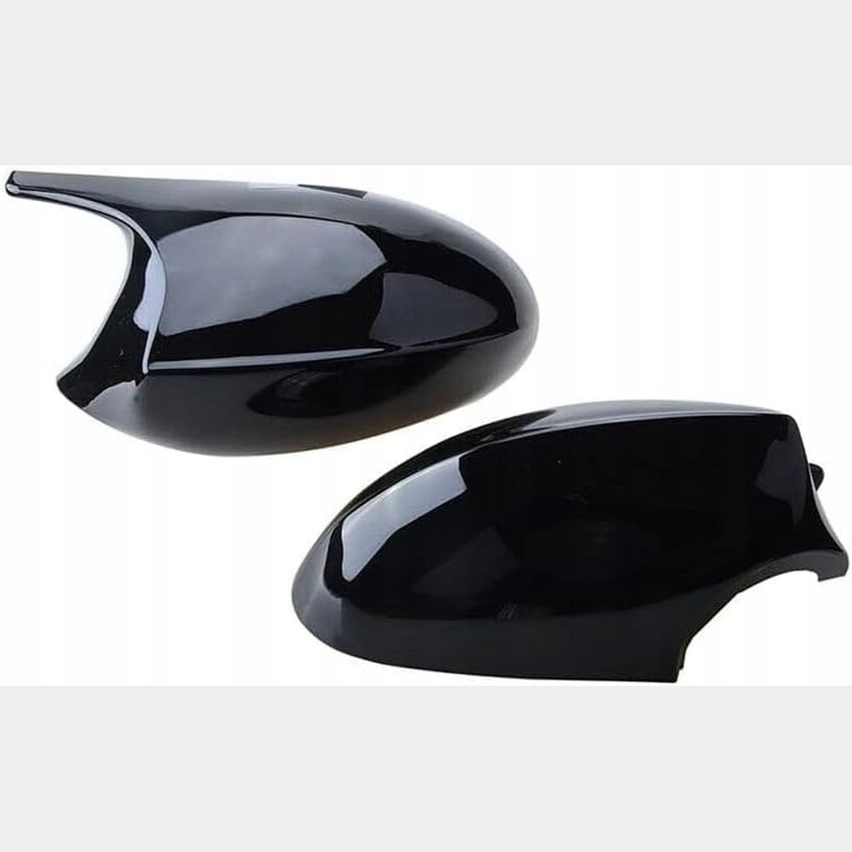 Nakładki Lusterek BMW E87 E90 E91 E92 E93 Czarny Połysk M3 Style - obrazek 2