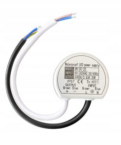ZASILACZ LED WODOODPORNY 24V 0,83A 20W IP67 DR-CC-20 2 SZT
