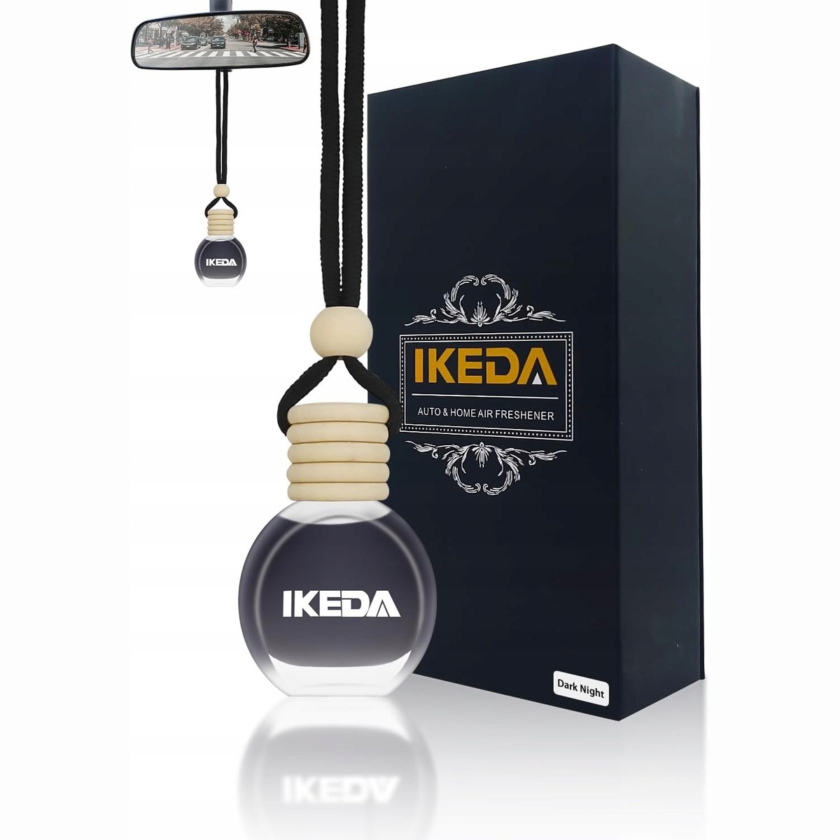 Zapach samochodowy Ikeda Dark Night 10 ml zawieszka do auta