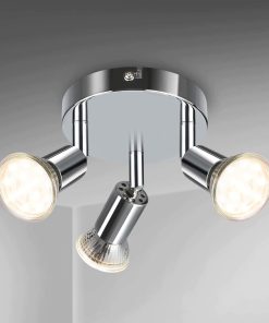 Alternative view of Lampa Sufitowa LED Creyer 3x GU10 12W Ciepła Biel