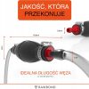 Pompka do cieczy ręczna uniwersalna przelewowa z wężami do paliwa wody