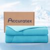 ACCURATEX Koc Chłodzący 140x200 cm Q-Max Letnia Kołdra Chłodząca