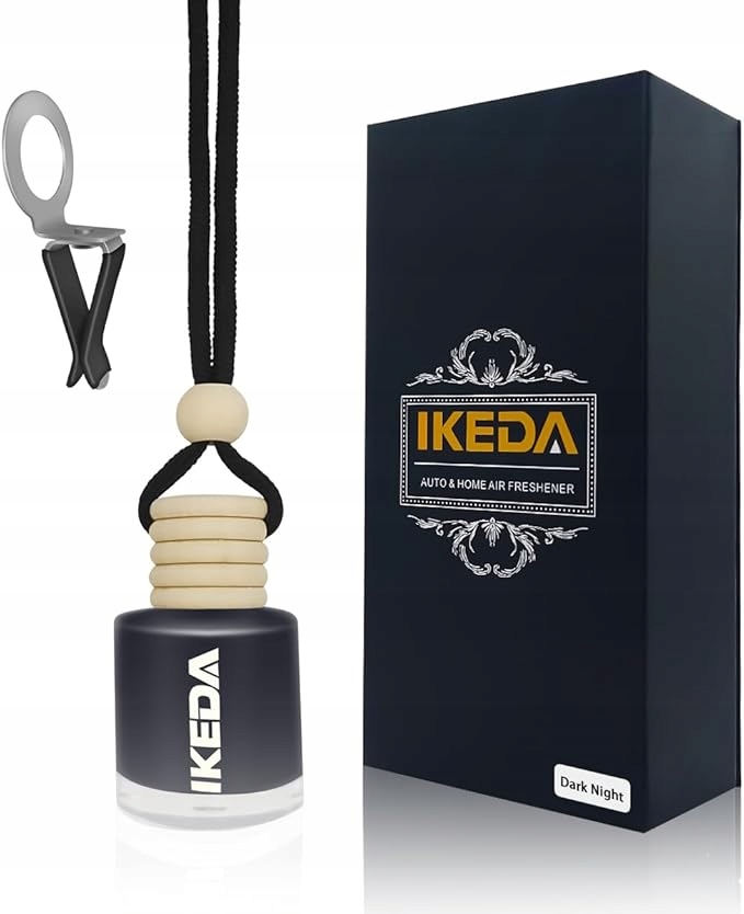 Zapach samochodowy Ikeda Dark Night 10 ml zawieszka do auta - obrazek 6