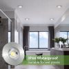 6x Reflektor LED Kimjo Do Zabudowy 6W 6000K IP44 Nikiel