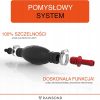 Pompka do cieczy ręczna uniwersalna przelewowa z wężami do paliwa wody
