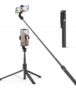 Selfie Stick ATUMTEK Statyw Do Telefonu Bluetooth 79,5 cm Czarny