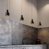 LAMPY WISZĄCE LOFT E27 CZARNE 120 CM ZESTAW 2 SZTUKI