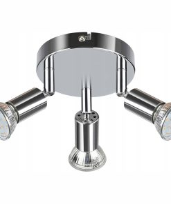 Lampa Sufitowa LED Creyer 3x GU10 12W Ciepła Biel