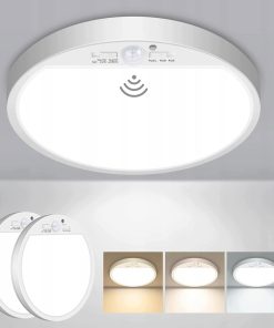 Lampa Sufitowa LED Z Czujnikiem Ruchu 15W 3 Barwy 1 szt. SLOCHI