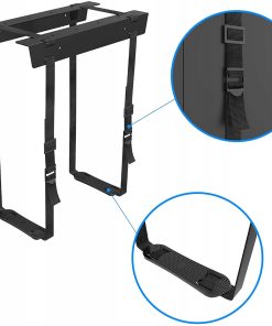 BONTEC Regulowany Uchwyt PC Pod Biurkiem Stabilny Antykorozyjny