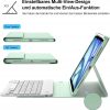 Etui Z Klawiaturą iPad Air 13 M4/M3/M2 QWERTZ Zielone