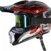 Kask Motocrossowy dla Dzieci z Rękawiczkami MTB Enduro Pełnotwarzowy roz S