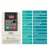 Przetwornica Częstotliwości VFD 220V 380V 2,2 kW Jednofazowe Trójfazowe