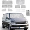 Ochrona Przed Słońcem i Mrozem Na Przednią Szybę VW T5 T6 SWB 8 Szt.