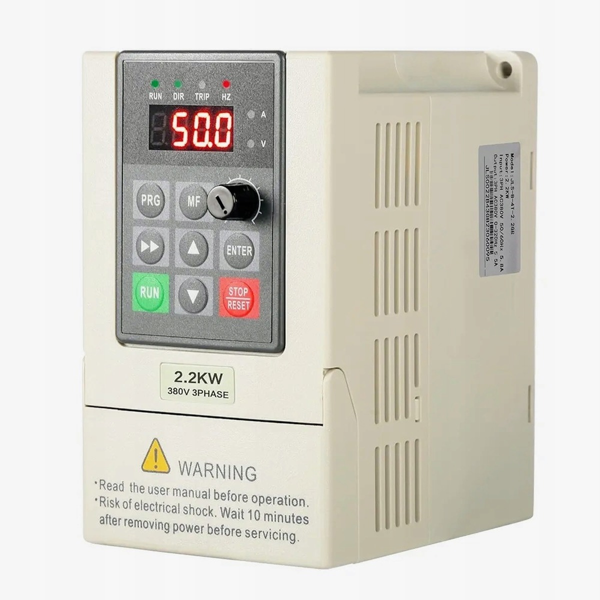 Przetwornica Częstotliwości VFD 220V 380V 2,2 kW Jednofazowe Trójfazowe